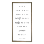 24x48 Thin Oak | White Canvas