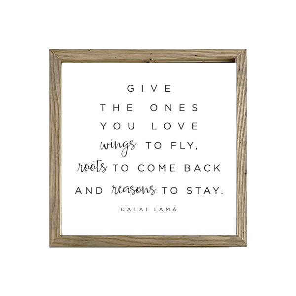 16x16 Thin Oak | White Canvas