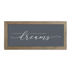 16x7 Thin Oak | Charcoal Canvas