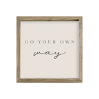 16x16 Thin Oak | Natural Canvas