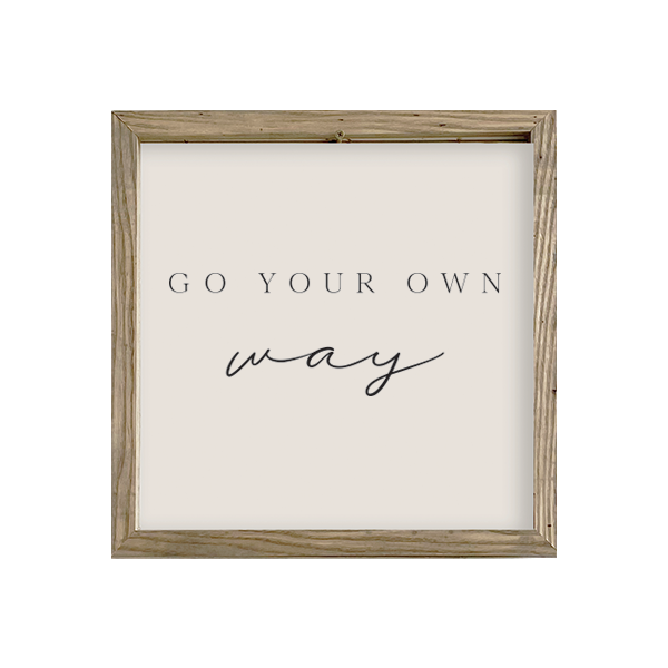 16x16 Thin Oak | Natural Canvas