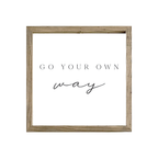 16x16 Thin Oak | White Canvas