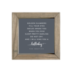 8x8 Thin Oak | Charcoal Canvas