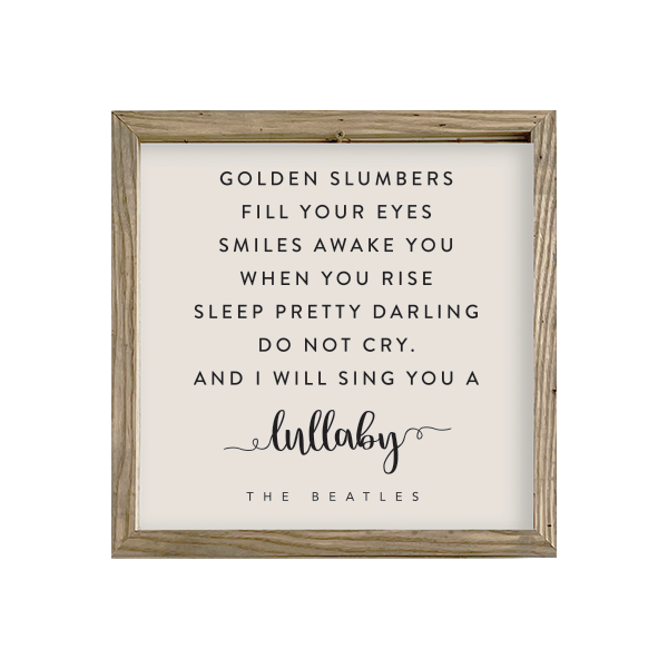 16x16 Thin Oak | Natural Canvas