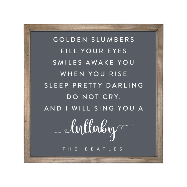 24x24 Thin Oak | Charcoal Canvas