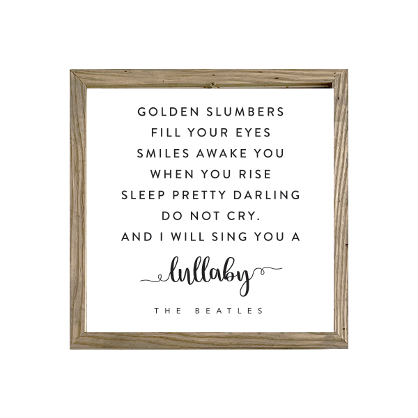 16x16 Thin Oak | White Canvas