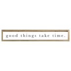 41x7 Thin Oak | White Canvas