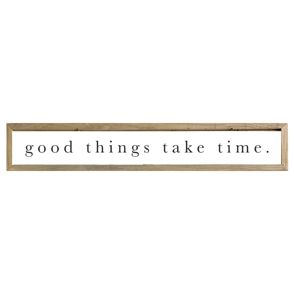 41x7 Thin Oak | White Canvas