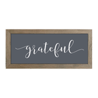 16x7 Thin Oak | Charcoal Canvas