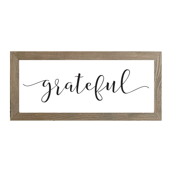 16x7 Thin Oak | White Canvas