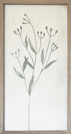 35x18 Plaster Botanicals