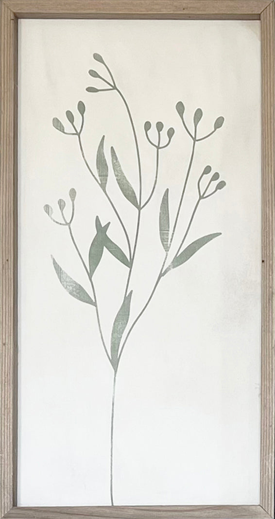 35x18 Plaster Botanicals