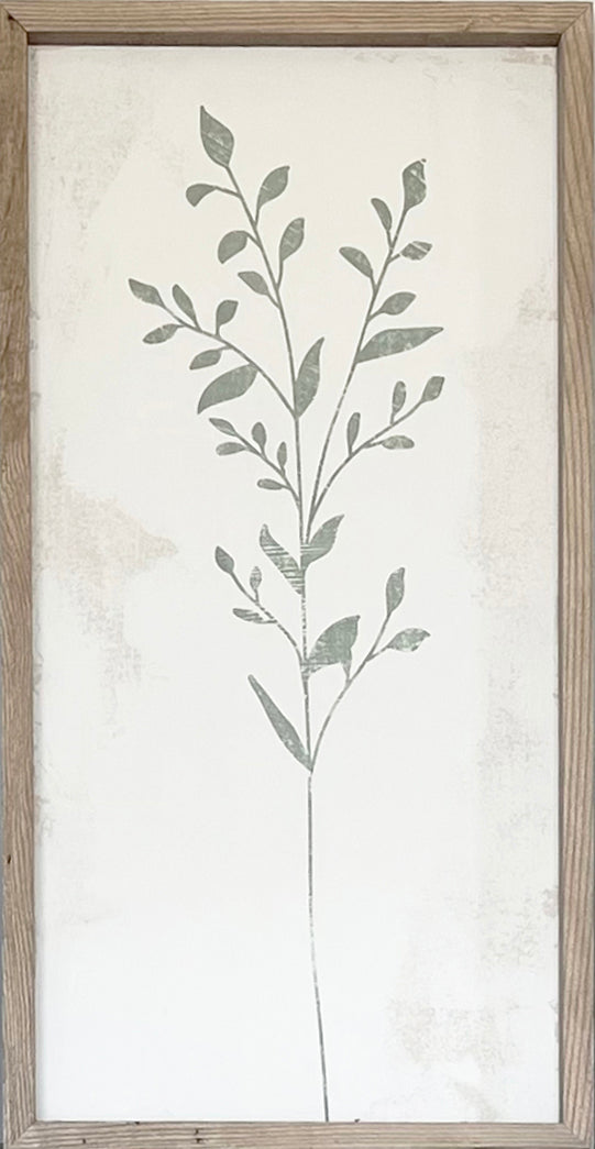 35x18 Plaster Botanicals