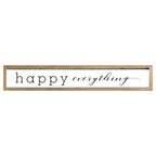 41x7 Thin Oak | White Canvas