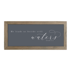 16x7 Thin Oak | Charcoal Canvas