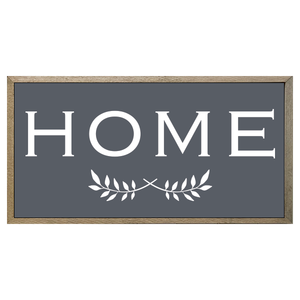 35x18 Thin Oak | Charcoal Canvas