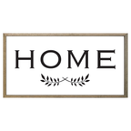 35x18 Thin Oak | White Canvas