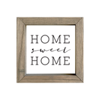 8x8 Thin Oak | White Canvas