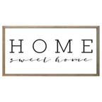 35x18 Thin Oak | White Canvas