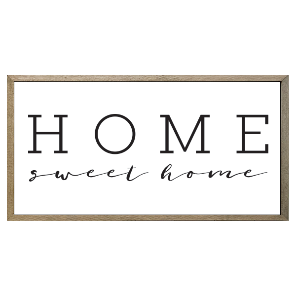 35x18 Thin Oak | White Canvas