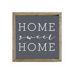 16x16 Thin Oak | Charcoal Canvas