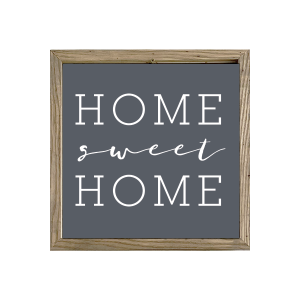 16x16 Thin Oak | Charcoal Canvas