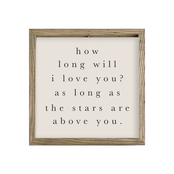 16x16 Thin Oak | Natural Canvas