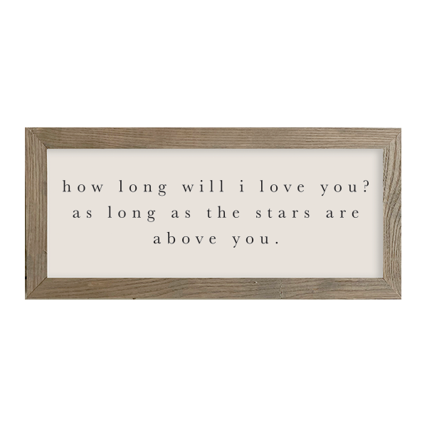 16x7 Thin Oak | Natural Canvas