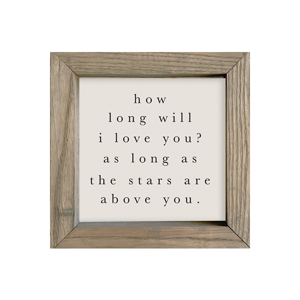 8x8 Thin Oak | Natural Canvas