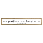 41x7 Thin Oak | White Canvas