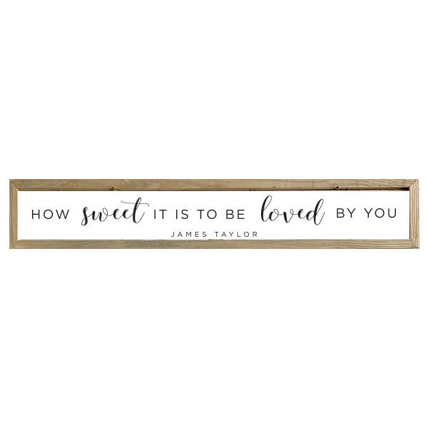 41x7 Thin Oak | White Canvas