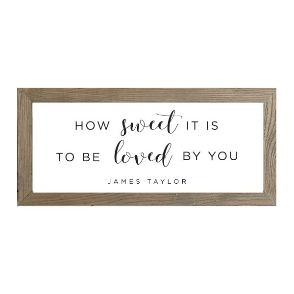 16x7 Thin Oak | White Canvas