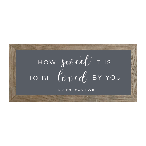 16x7 Thin Oak | Charcoal Canvas