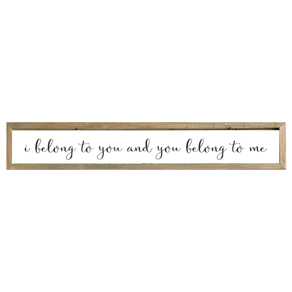 41x7 Thin Oak | White Canvas