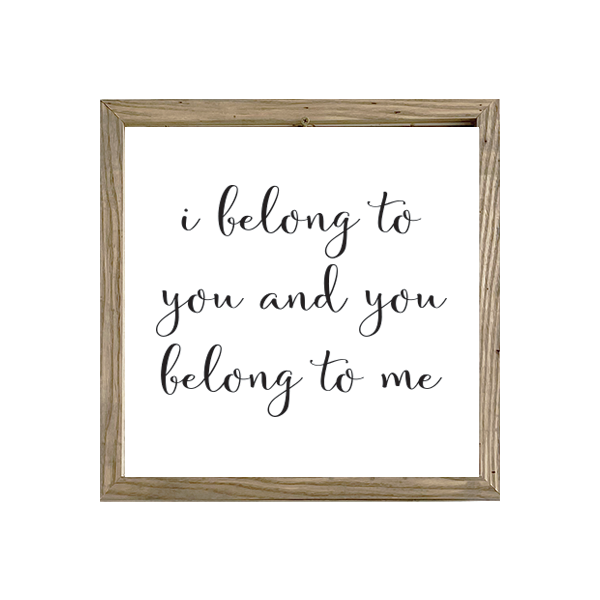 16x16 Thin Oak | White Canvas