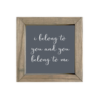 8x8 Thin Oak | Charcoal Canvas