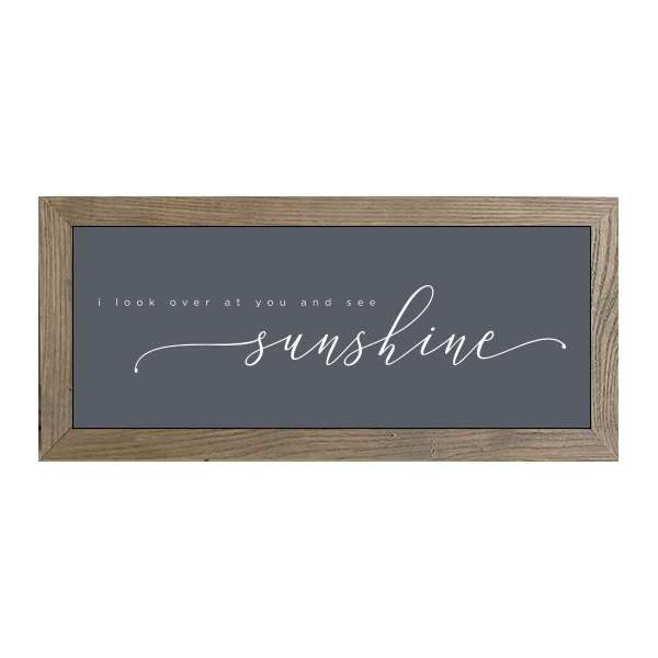 16x7 Thin Oak | Charcoal Canvas