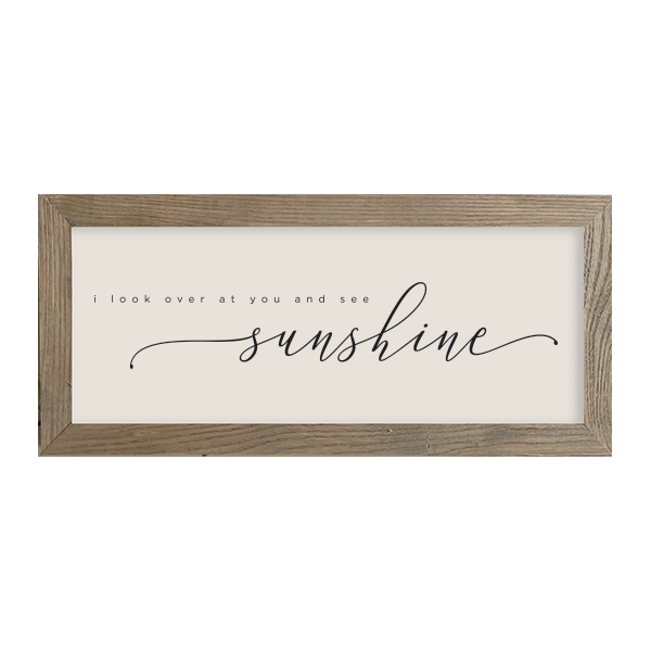 16x7 Thin Oak | Natural Canvas