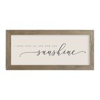 16x7 Thin Oak | Natural Canvas