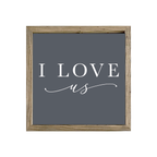 16x16 Thin Oak | Charcoal Canvas