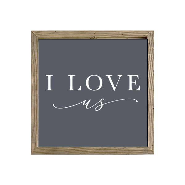 16x16 Thin Oak | Charcoal Canvas