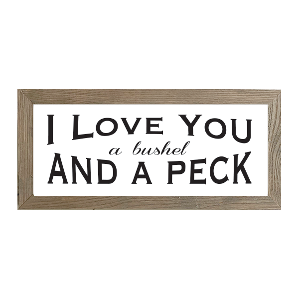 16x7 Thin Oak | White Canvas