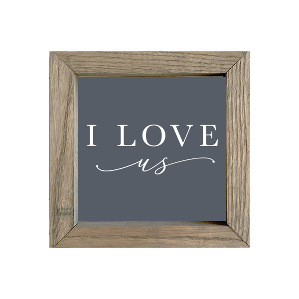 8x8 Thin Oak | Charcoal Canvas