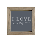 8x8 Thin Oak | Charcoal Canvas