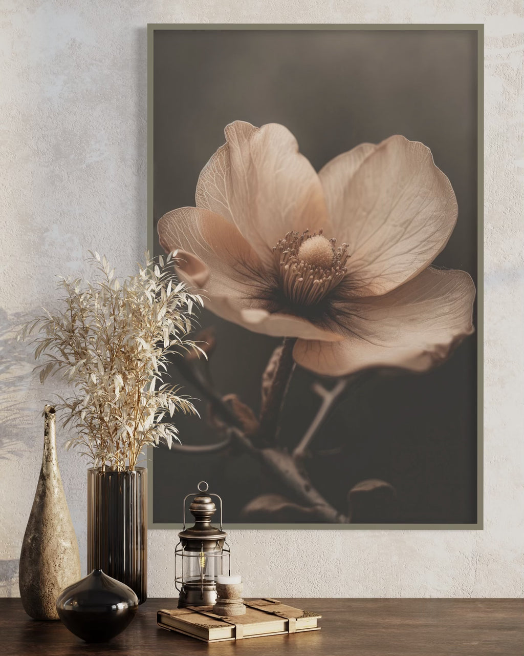 24x36 Hairline - Flower 6