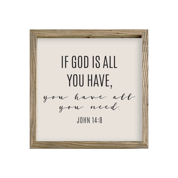 16x16 Thin Oak | Natural Canvas