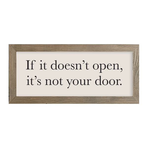 16x7 Thin Oak | Natural Canvas