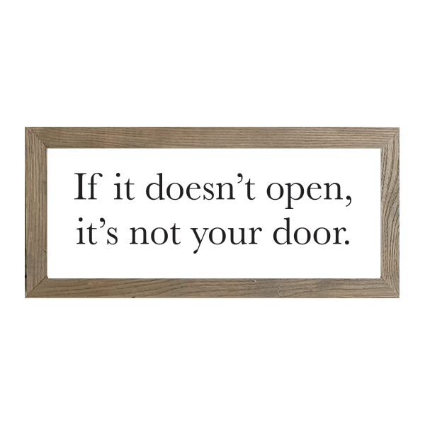 16x7 Thin Oak | White Canvas