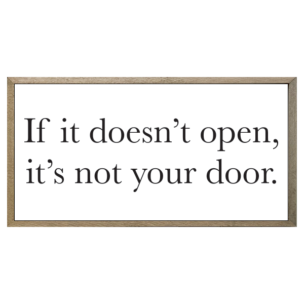 35x18 Thin Oak | White Canvas