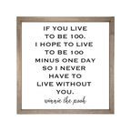 24x24 Thin Oak | White Canvas